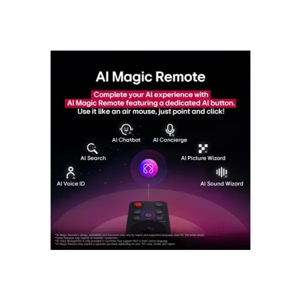 LG 50" 50UA80006LC LED UHD 4K Smart TV AI Magic Remote HDR10 webOS25 2025 - Image 7