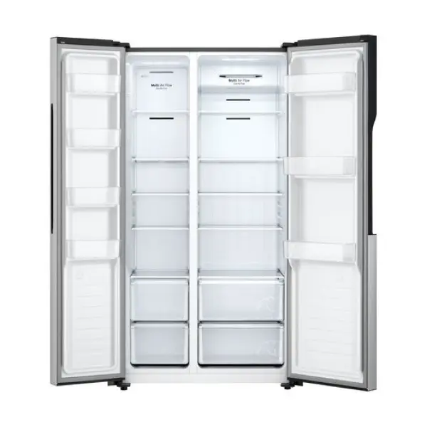 LG GC-FB507PQAM Side by Side Fridge, 519 L - Multi Air Flow, Touch LED Display, Tempered Glass Shelve - Image 7