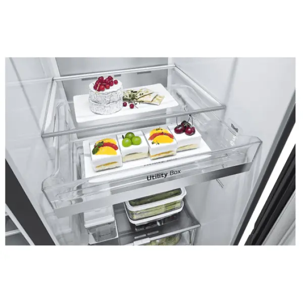 LG GC-X257CQES Side by Side Fridge, 635 L - InstaView, UVnano? Dispenser, HygieneFresh+ - Image 5