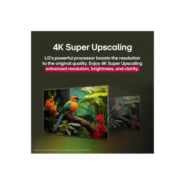 LG 65" 65QNED80A6A 4K QNED TV - Magic remote, Smart, HDR10, a7 AI Processor Gen8, webOS25 - Image 6