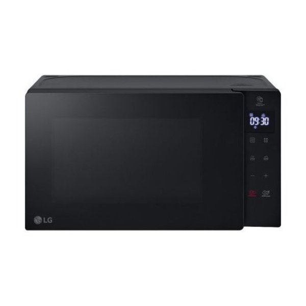 LG MS2032GAS Neochef Microwave Oven, 20L - Black - Smart Diagnosis, EasyClean Antibacterial Coating