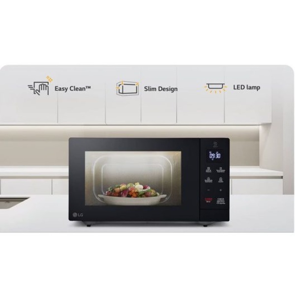 LG MS3032JAS Neochef Microwave Oven, 30L - EasyClean Antibacterial Coating, Sleek Design - Image 5