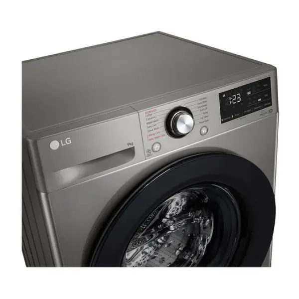 LG F4R3VYG6P Front Load Washing Machine, 9KG - AI DD Technology, Steam Technology - Image 5