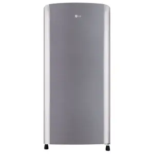 LG GL-B201SLLB Single Door Fridge, 180L - Smart Inverter Compressor, Larger Capacity, Semi Auto Defrost, Moist Balance Crisper