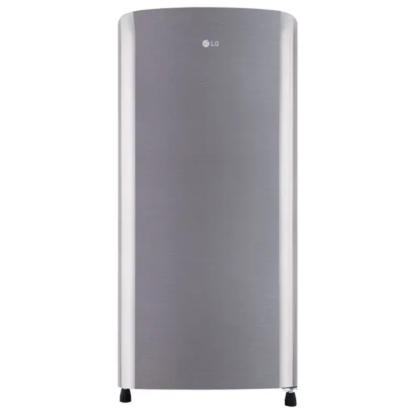 LG GL-B201SLLB Single Door Fridge, 180L - Smart Inverter Compressor, Larger Capacity, Semi Auto Defrost, Moist Balance Crisper