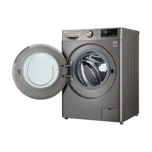 LG F4Y5EYGYPV - 11kg VIVACE Washer VCM with AI DD™, Steam™, larger capacity, ThinQ™ smart connectivity, efficient washing, fabric care, and user-friendly operation. - Image 3