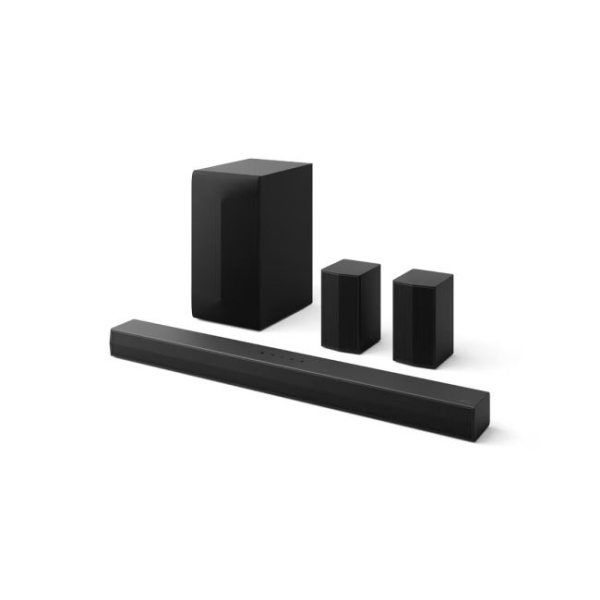 LG S65TR Soundbar - 600W 5.1ch soundbar with Dolby Digital, DTS surround, wireless rear speakers, wireless subwoofer, AI Sound Pro, HDMI ARC, Bluetooth. - Image 10