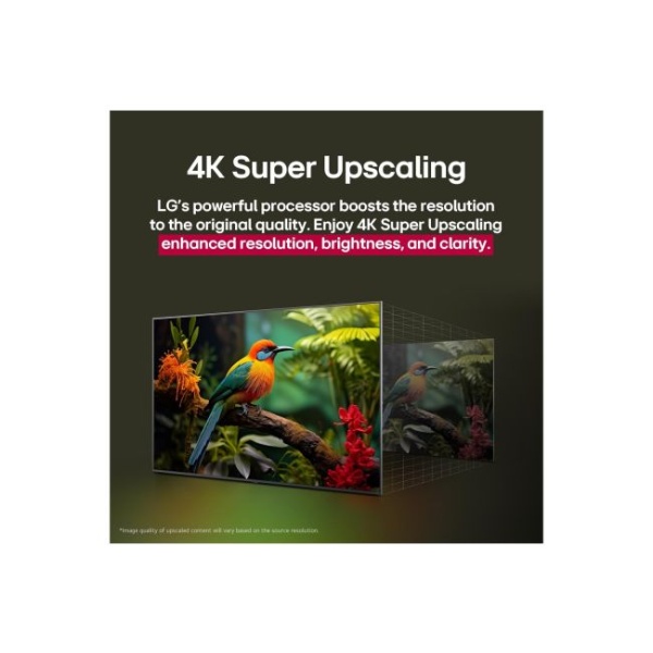 75 inch LG UHD AI UA85 - 75" 4K UHD Smart TV with α7 AI Processor Gen8, HDR10, webOS 25, VRR gaming, AI Sound Pro, Magic Remote. - Image 7