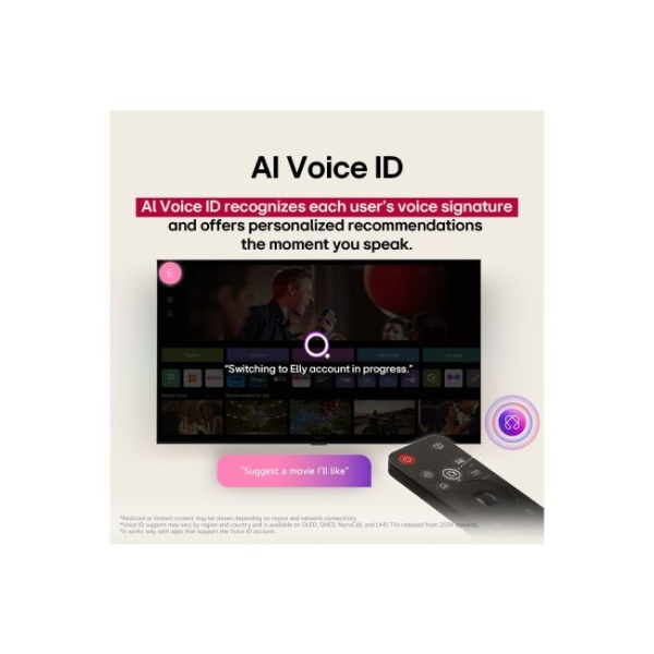 75 inch LG UHD AI UA85 - 75" 4K UHD Smart TV with α7 AI Processor Gen8, HDR10, webOS 25, VRR gaming, AI Sound Pro, Magic Remote. - Image 5