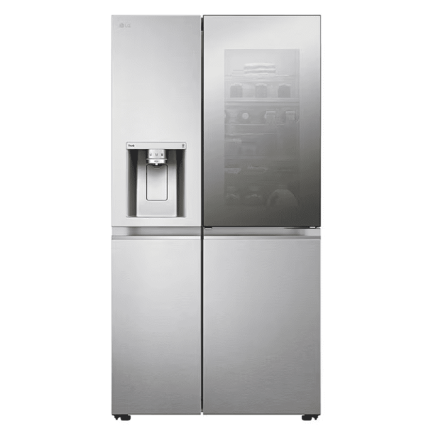 LG GC-X267MSEW 635(L) | Mirror InstaView Door-in-Door | Smart Inverter Compressor | Side by Side Refrigerator | Uvnano