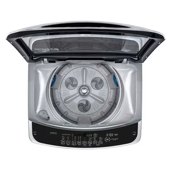 LG T1288NEHGE Top Load Washing Machine, 12KG - Smart Inverter Control, TurboDrum, Auto PreWash - Image 5