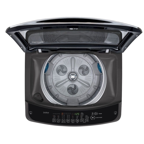 LG T1466NEHG2 Top Load Washing Machine, 14KG - Smart Inverter Control, Smart Motion, TurboDrum - Image 3