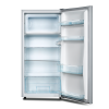 ARF-206G(SL) Refrigerator (8.0Cu.ft.g) 165L, 1 door, Tempered Glass Shelves, Cool Pack, Big Ice Box, Vegetable Crisper, Integrative Fresh Room and Defrosting Tray
