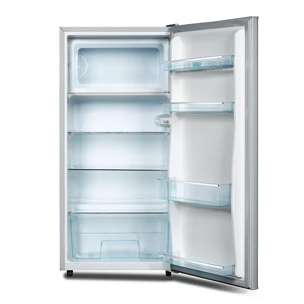 ARF-206G(SL) Refrigerator (8.0Cu.ft.g) 165L, 1 door, Tempered Glass Shelves, Cool Pack, Big Ice Box, Vegetable Crisper, Integrative Fresh Room and Defrosting Tray