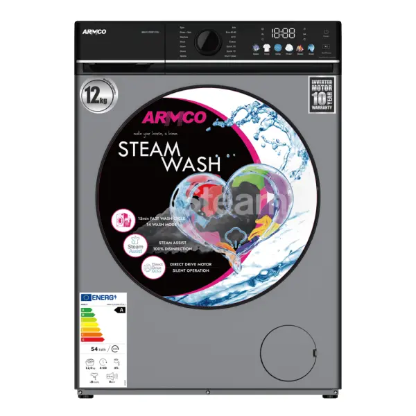 ARMCO AWM-FL1200SP-ST(SL) 12 KG WASHING MACHINE