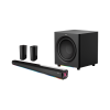 Armco AHT-SB12680WX – Premium Wireless 5.1 Channel Soundbar with RGB Lighting, Wireless Subwoofer & Rear Surround Speakers