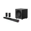 Armco AHT-SB12680WX – Premium Wireless 5.1 Channel Soundbar with RGB Lighting, Wireless Subwoofer & Rear Surround Speakers